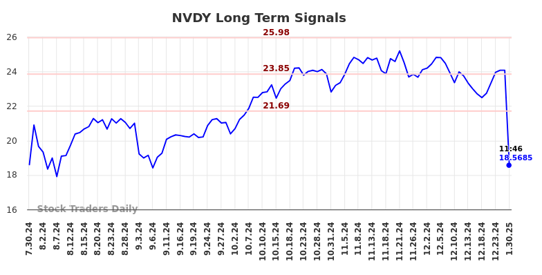 NVDY Long Term Analysis for January 30 2025