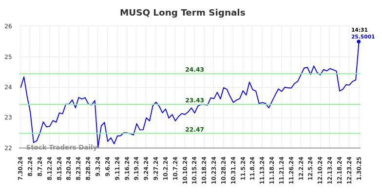 MUSQ Long Term Analysis for January 30 2025