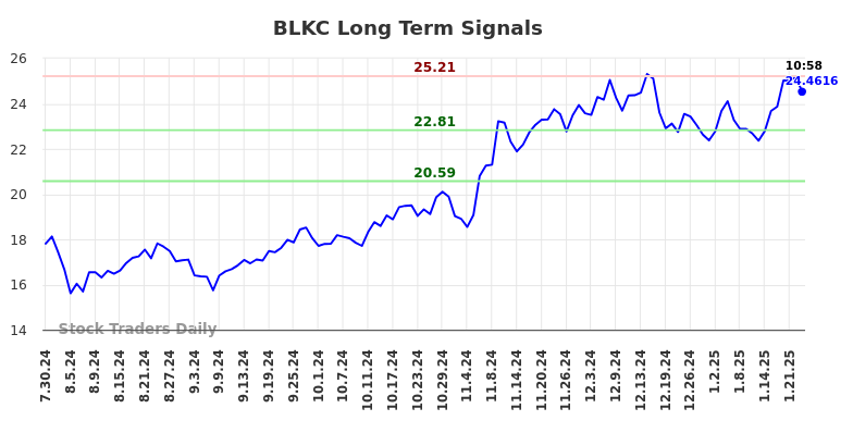 BLKC Long Term Analysis for January 30 2025