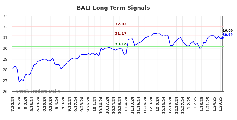 BALI Long Term Analysis for January 30 2025