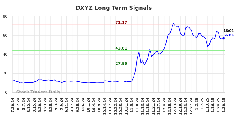 DXYZ Long Term Analysis for January 31 2025