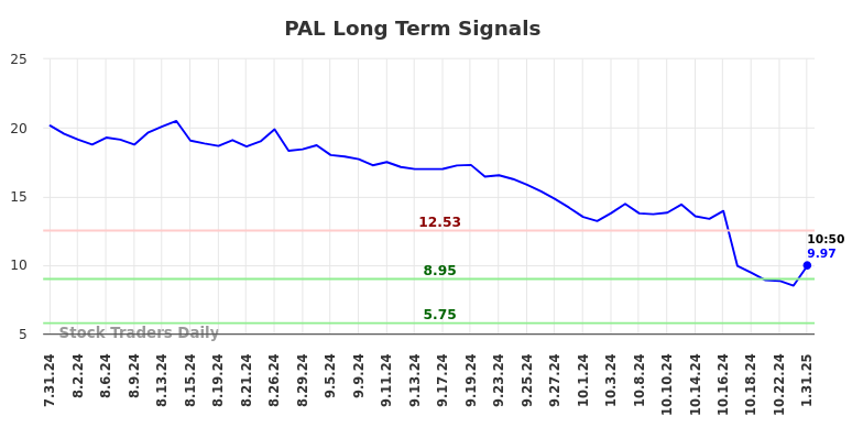 PAL Long Term Analysis for January 31 2025