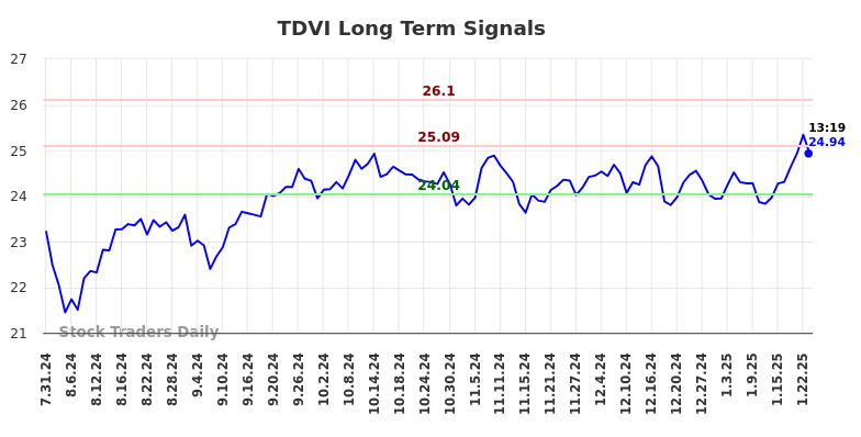 TDVI Long Term Analysis for January 31 2025