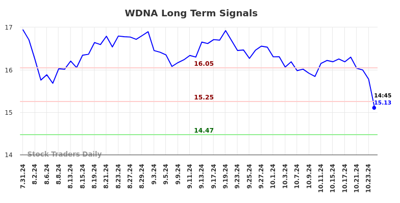 WDNA Long Term Analysis for February 1 2025