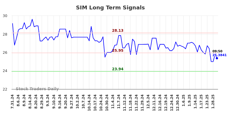 SIM Long Term Analysis for February 1 2025