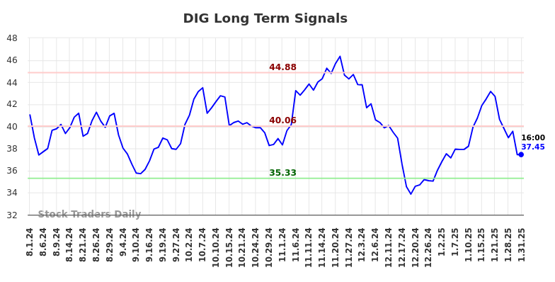 DIG Long Term Analysis for February 2 2025