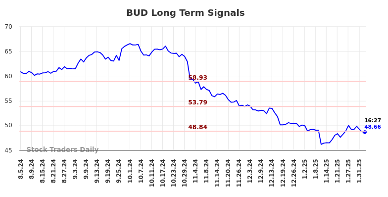 BUD Long Term Analysis for February 4 2025