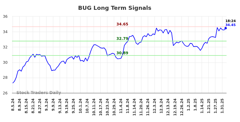 BUG Long Term Analysis for February 4 2025