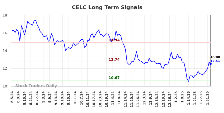 CELC Long Term Analysis for February 4 2025