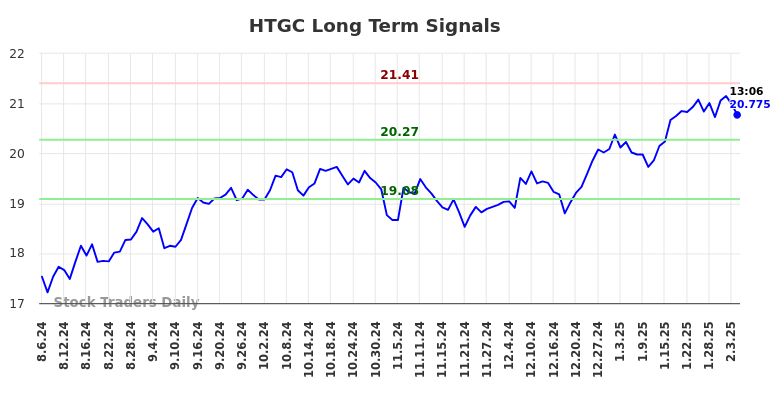 HTGC Long Term Analysis for February 6 2025