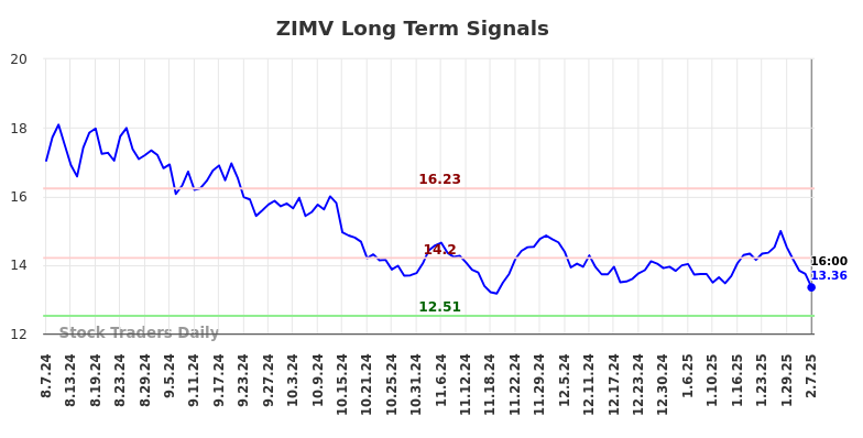 ZIMV Long Term Analysis for February 10 2025