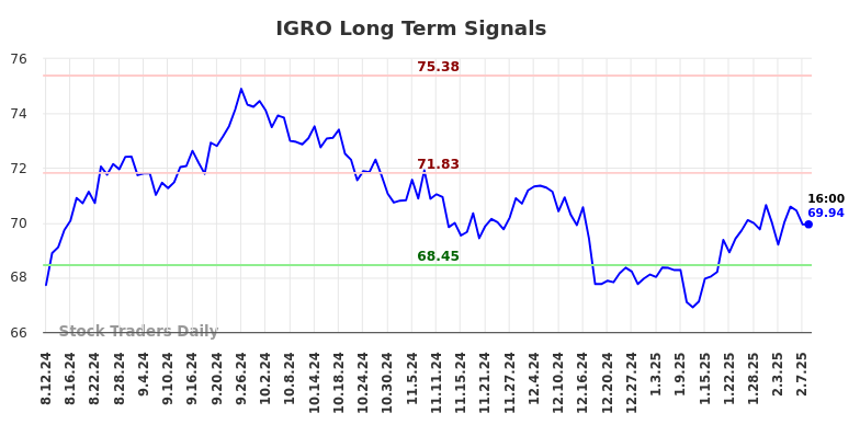 IGRO Long Term Analysis for February 10 2025