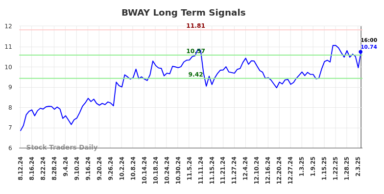 BWAY Long Term Analysis for February 11 2025