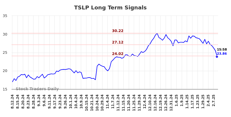 TSLP Long Term Analysis for February 12 2025