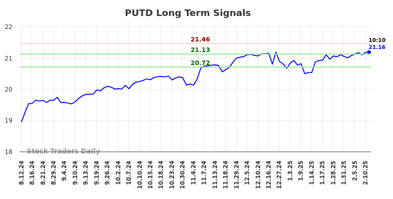 PUTD Long Term Analysis for February 12 2025