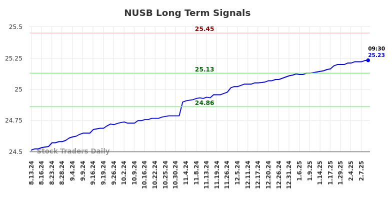 NUSB Long Term Analysis for February 12 2025