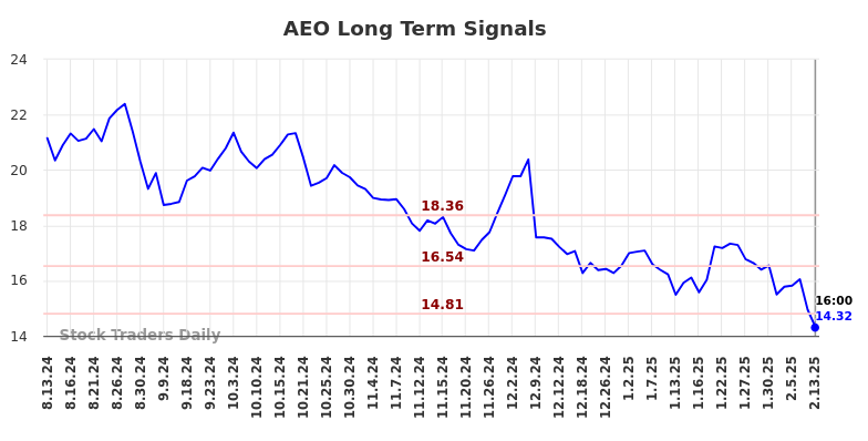 AEO Long Term Analysis for February 14 2025