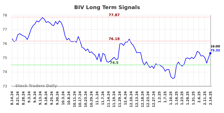 BIV Long Term Analysis for February 15 2025