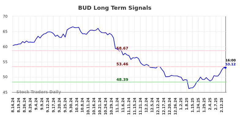 BUD Long Term Analysis for February 15 2025