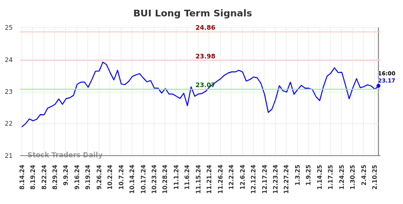 BUI Long Term Analysis for February 15 2025