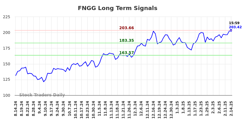 FNGG Long Term Analysis for February 16 2025