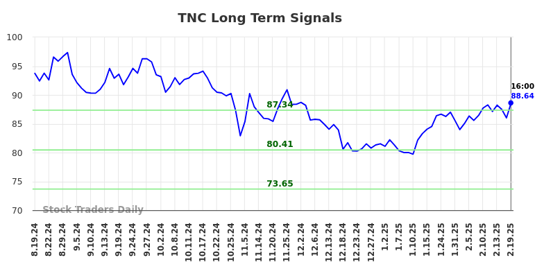 TNC Long Term Analysis for February 19 2025