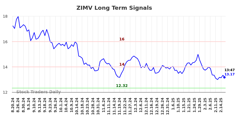 ZIMV Long Term Analysis for February 20 2025