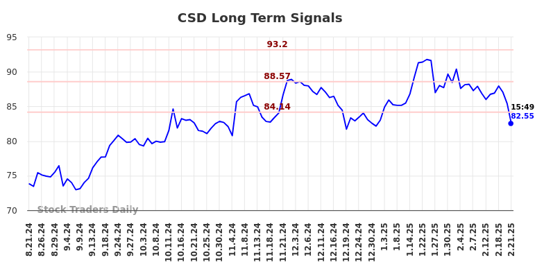 CSD Long Term Analysis for February 21 2025