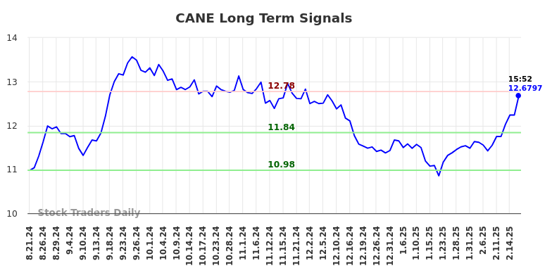 CANE Long Term Analysis for February 23 2025 CANE Long Term Analysis for February 23 2025