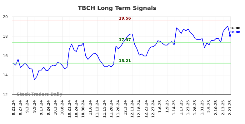 TBCH Long Term Analysis for February 23 2025 TBCH Long Term Analysis for February 23 2025