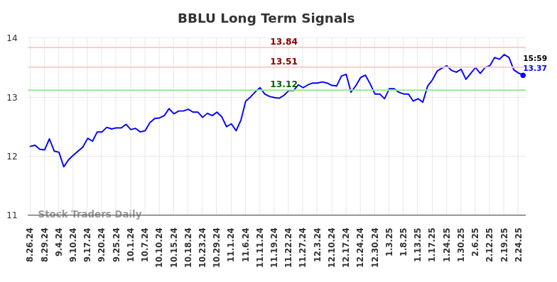 BBLU Long Term Analysis for February 26 2025