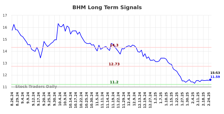 BHM Long Term Analysis for February 26 2025 BHM Long Term Analysis for February 26 2025