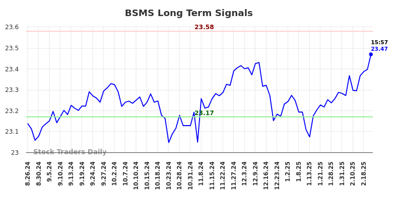 BSMS Long Term Analysis for February 26 2025