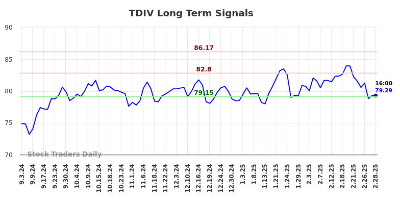 TDIV Long Term Analysis for March 2 2025