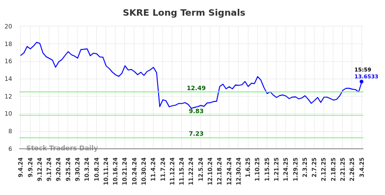 SKRE Long Term Analysis for March 5 2025