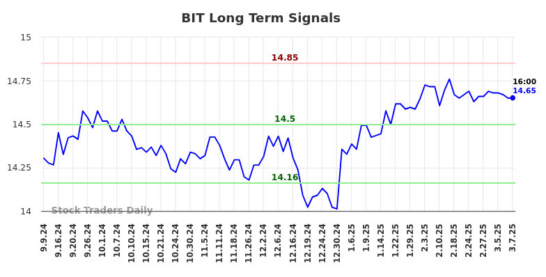 BIT Long Term Analysis for March 8 2025 BIT Long Term Analysis for March 8 2025