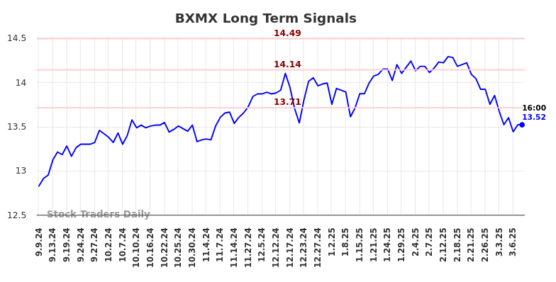 BXMX Long Term Analysis for March 8 2025