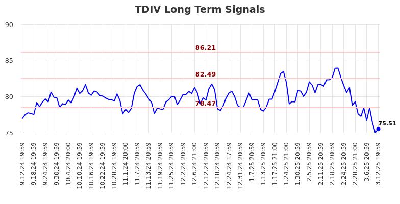 TDIV Long Term Analysis for March 13 2025