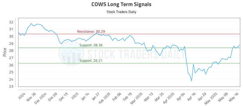 COWS Long Term Analysis for May 17 2025 COWS Long Term Analysis for May 17 2025