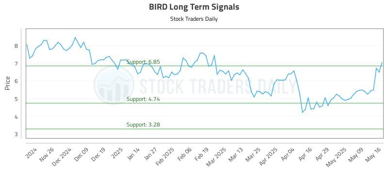 BIRD Long Term Analysis for May 17 2025 BIRD Long Term Analysis for May 17 2025