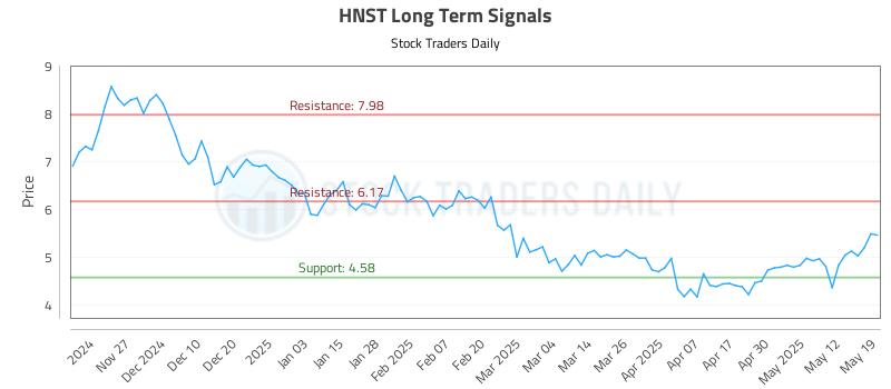 HNST Long Term Analysis for May 19 2025