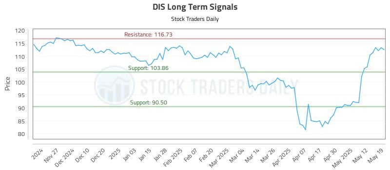 DIS Long Term Analysis for May 19 2025