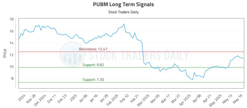 PUBM Long Term Analysis for May 20 2025