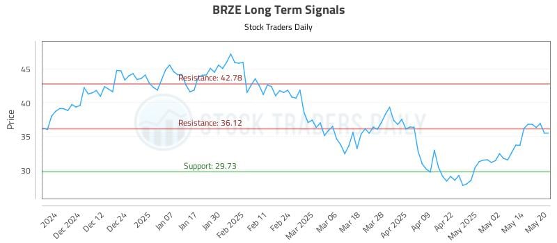 BRZE Long Term Analysis for May 21 2025 BRZE Long Term Analysis for May 21 2025