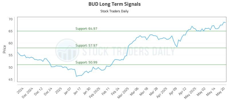 BUD Long Term Analysis for May 21 2025