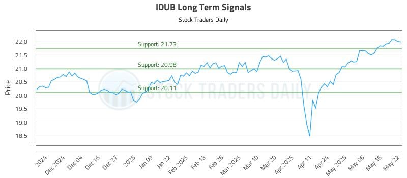 IDUB Long Term Analysis for May 23 2025 IDUB Long Term Analysis for May 23 2025