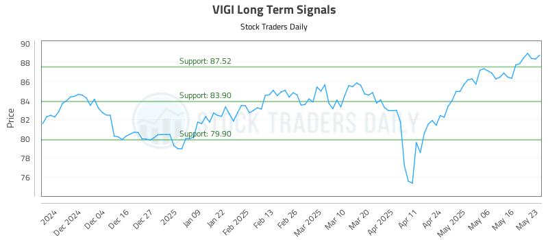 VIGI Long Term Analysis for May 25 2025 VIGI Long Term Analysis for May 25 2025