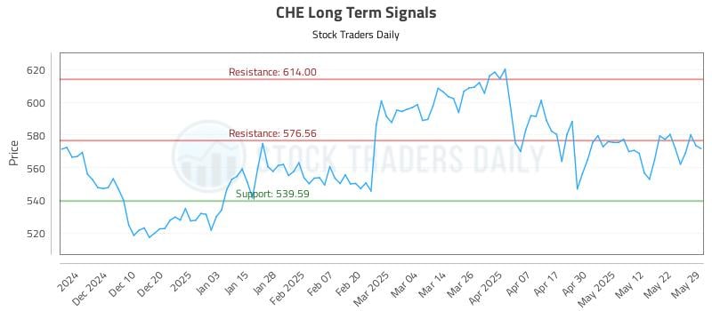 CHE Long Term Analysis for May 30 2025 CHE Long Term Analysis for May 30 2025