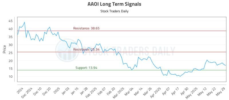 AAOI Long Term Analysis for May 31 2025