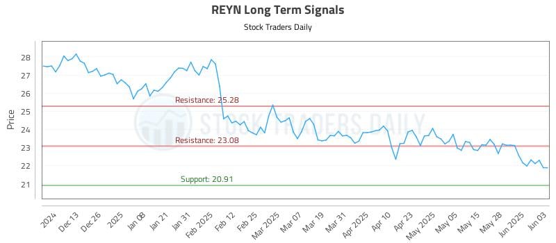 REYN Long Term Analysis for June 4 2025 REYN Long Term Analysis for June 4 2025